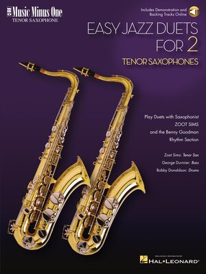cover image of Easy Jazz Duets for 2 and Rhythm Section